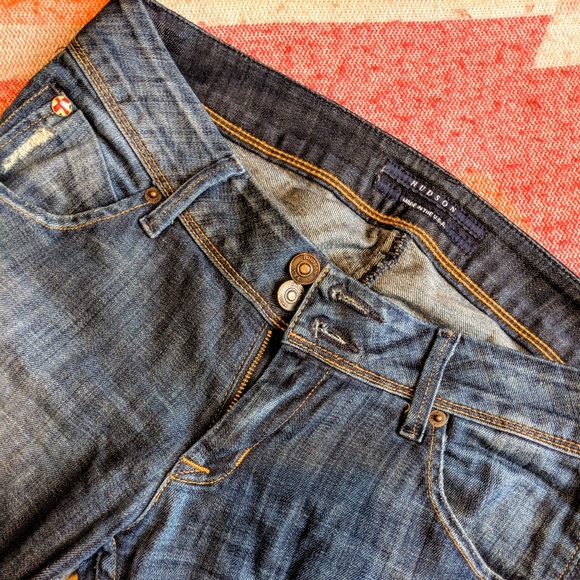 Hudson Low Rise Jeans in Dark Wash - Picture 5 of 5